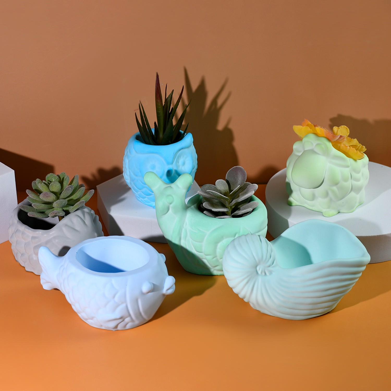 3D Tier Blumentopf Silikonform – Potsticker Mold Bewertung und Preis