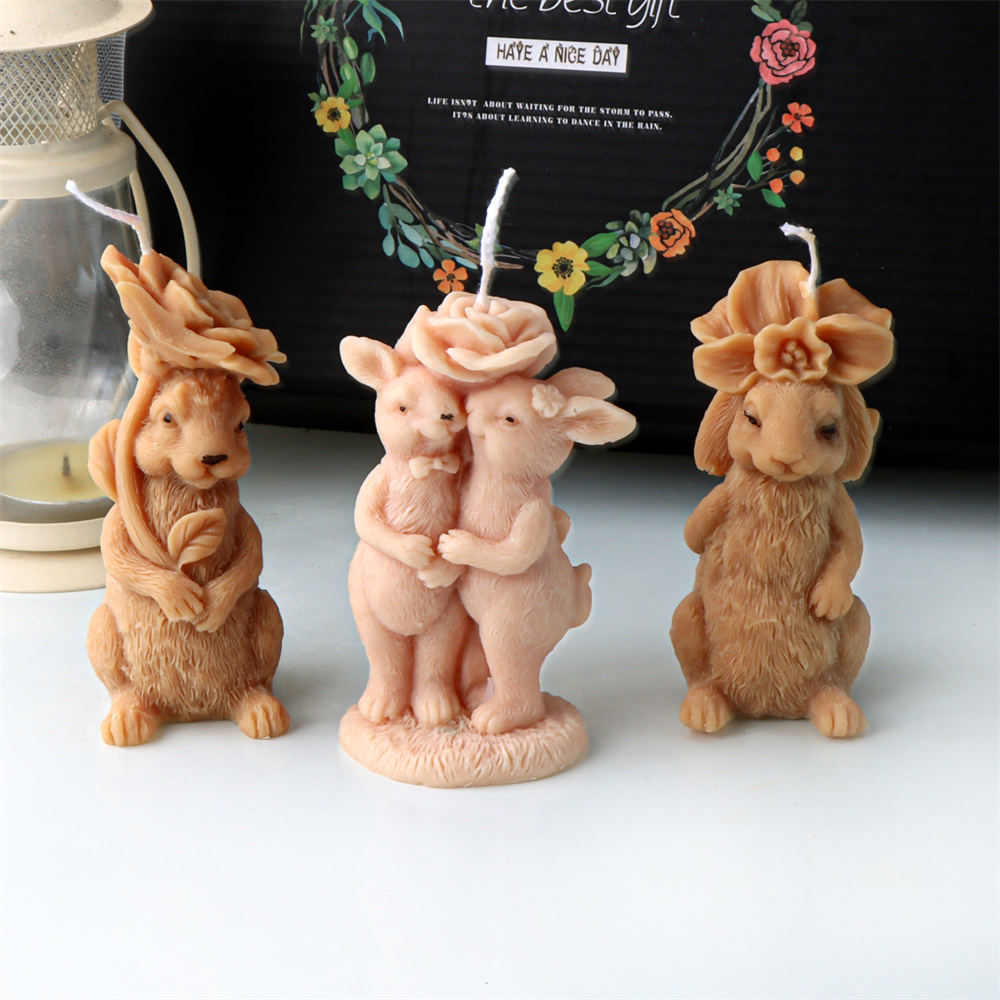 3D Blume Kaninchen Kerze Silik – Bunny Cake Mold Bewertung und Preis